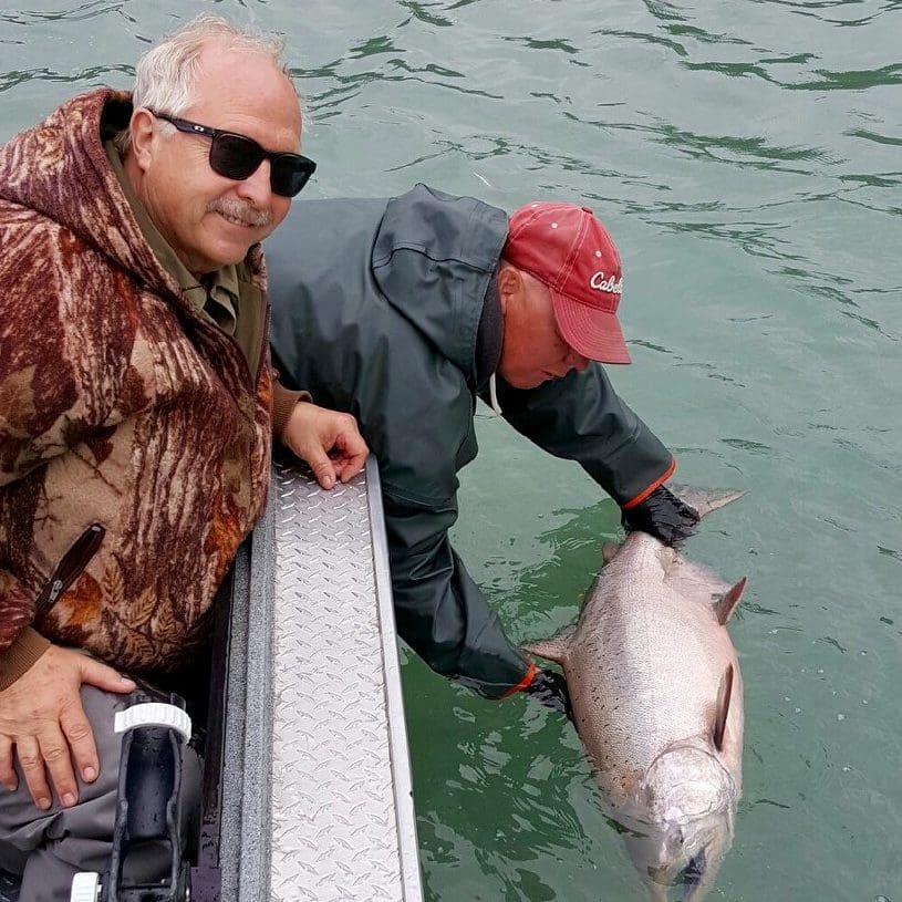 Exceptional No Frills Fishing for King Salmon in Alaska